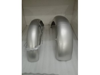 Honda Mudguard CL72 CL77 (1962 - 1967) 305 scrambler Silver Painted Mudguard set