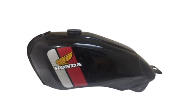 FIT FOR HONDA FT 500 PC07 BJ A135D 1982 1983 BLACK PAINTED PETROL TANK