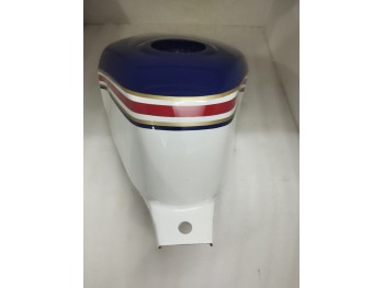 Fit For Honda NSR250 2 stroke mc21 1990 - 1993 Blue & White Aluminum Tank