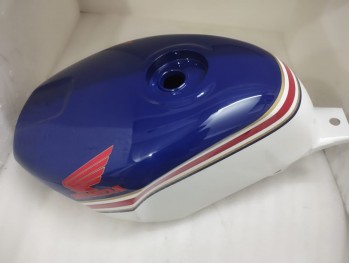 Fit For Honda NSR250 2 stroke mc21 1990 - 1993 Blue & White Aluminum Tank