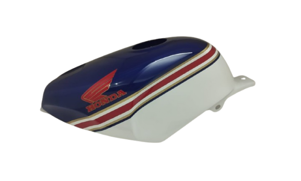 Fit For Honda NSR250 2 stroke mc21 1990 - 1993 Blue & White Aluminum Tank
