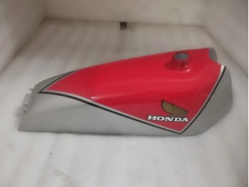 Fit For Honda TL 125 S BJ 1978 Model Steel Red Silver Painted Fuel Tank+Cap