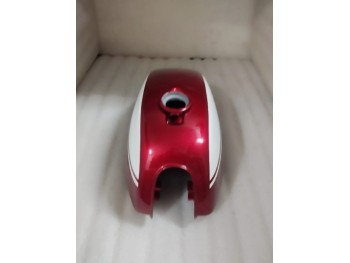 Fit For Honda SL350 SL 350 K1 1970 - 73 Fuel Petrol Gas Cherry & White Tank+Cap