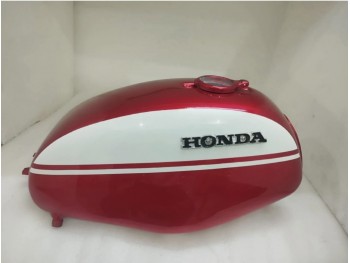 Fit For Honda SL350 SL 350 K1 1970 - 73 Fuel Petrol Gas Cherry & White Tank+Cap