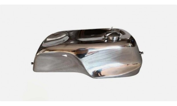 FIT FOR Honda Cb Mv Agusta Style Aluminium Cafe Racer Petrol Tank + Cap 