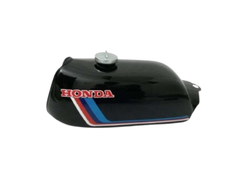 Fit For Honda ATC70 Black Painted Steel Fuel Petrol Tank 1978-1985 Model + Cap