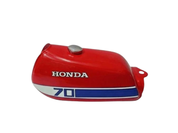 Fit For Honda ATC70 Red Painted Steel Fuel Petrol Tank 1978-1985 Model