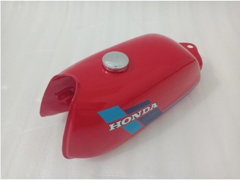 Fit For Honda ATC70 Red Painted Alloy Fuel Petrol Gas Tank 1978-1985 Model With Cap