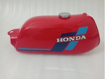 Fit For Honda ATC70 Red Painted Alloy Fuel Petrol Gas Tank 1978-1985 Model With Cap