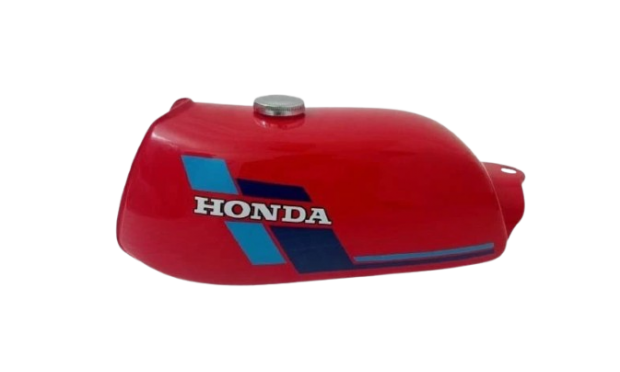 Fit For Honda ATC70 Red Painted Alloy Fuel Petrol Gas Tank 1978-1985 Model With Cap