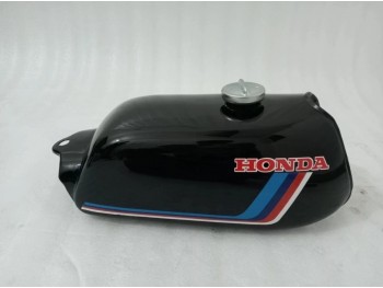 Fit For Honda ATC70 Black Painted Alloy Fuel Petrol Gas Tank 1978-1985 Model With Cap