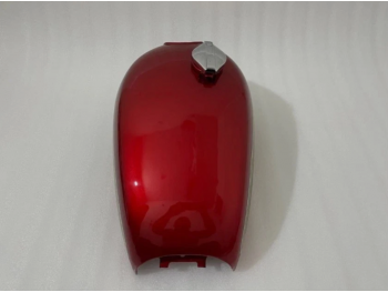Fit for Honda CB550 CB550K 1974-75 Cherry & Black Painted Petrol Gas Tank Steel +Cap
