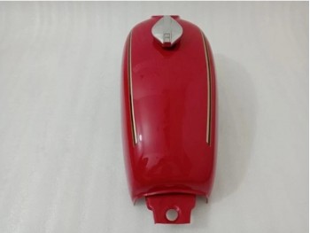 Fit For Honda CB125 CB 125 CB 125S 1980 Model Red Painted Steel Fuel Tank + Cap