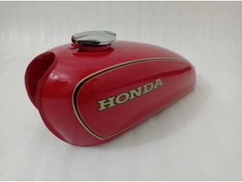 Fit For Honda CB125 CB 125 CB 125S 1980 Red Painted Aluminium Fuel Tank + Cap