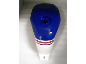 Fit For Honda NSR250 2-Stroke MC18 (1989 Model) Blue & White Aluminum Fuel Tank