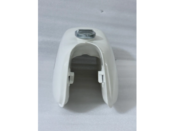 Fit For Honda ATC70 White Painted Alloy Fuel Petrol Tank 1978-1985 Model + Cap