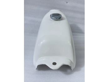 Fit For Honda ATC70 White Painted Alloy Fuel Petrol Tank 1978-1985 Model + Cap