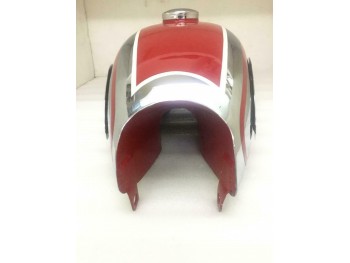 HOREX REGINA RED PAINTED CHROMED FUEL/PETROL TANK WITH CAP TAP|Fit For