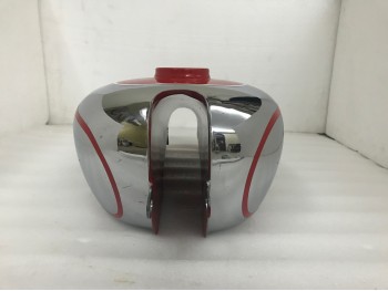 Horex Regina Chrome Red Paint Steel Fuel Tank (Small Version) |Fit For