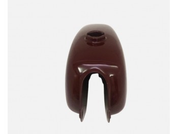 FIT FOR HUSQVARNA 1974 CR 250 WR 250 MAG REPRO MAROON PAINTED CHROME STEEL TANK