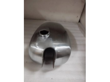 Fit For Husqvarna Cross 2.5 Gal 1967-69 Raw Steel Petrol Fuel Tank