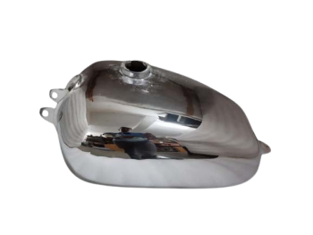 Fit For Husqvarna Cross 2.5 Gal 1967-69 Chrome Steel Petrol Fuel Tank
