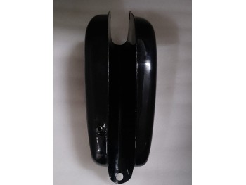 FIT FOR HUSQVARNA 1974 CR 250 WR 250 MAG REPRO Black PAINTED CHROME STEEL TANK