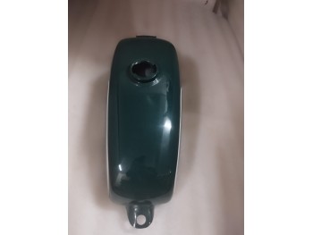 FIT FOR HUSQVARNA 1974 CR 250 WR 250 MAG REPRO GREEN PAINTED CHROME STEEL TANK
