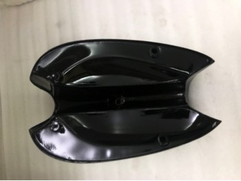 BSA A7 A10 BLACK PAINTED CHROME FUEL TANK + BADGES |Fit For