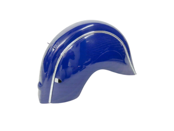 INDIAN CHIEF FRONT & REAR BLUE FENDER MUDGUARDS + CHAIN GUARD POST WAR |Fit For