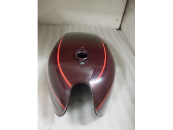 Fit For Kawasaki Z1- 900 Aluminium Black & Orange Petrol Tank 1972 - 1975+Cap