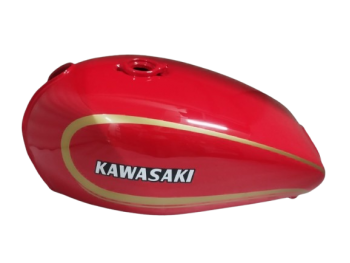 Fit For Kawasaki Z1- 900 Aluminium Red Painted Petrol Tank 1972 - 1975