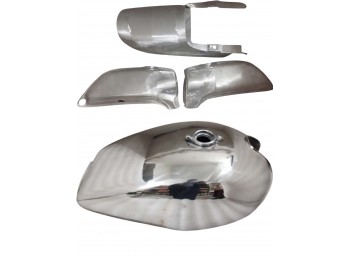 Fit For Kawasaki Z1- 900 Aluminium Petrol Tank 1972 - 1975 + Panels + Seat Hood
