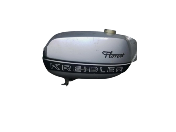 Fit For Kreidler Florett RS50 Silver Steel Petrol Tank With Cap 1980 Model
