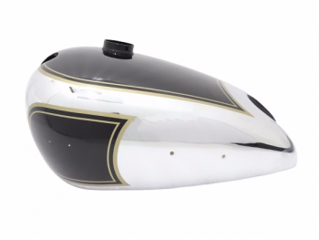 MATCHLESS G3L 3 GALLON BLACK PAINTED CHROME FUEL TANK |Fit For
