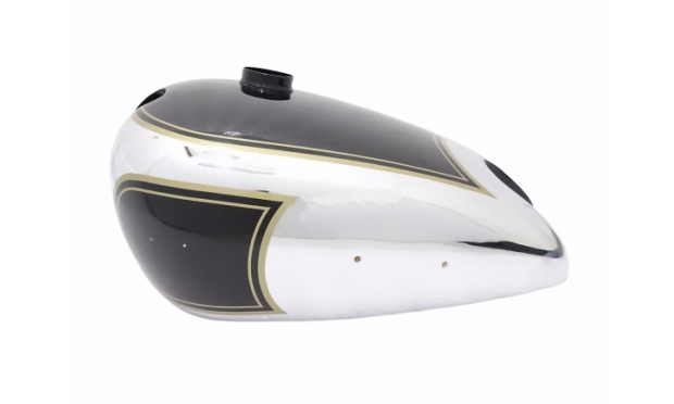 MATCHLESS G3L 3 GALLON BLACK PAINTED CHROME FUEL TANK |Fit For