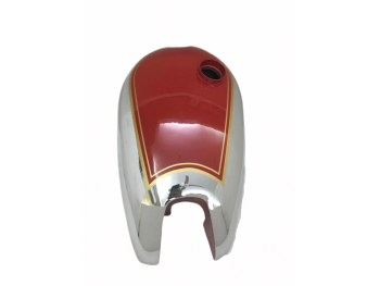 MATCHLESS G3L 3 GALLON RED PAINTED CHROME FUEL TANK |Fit For