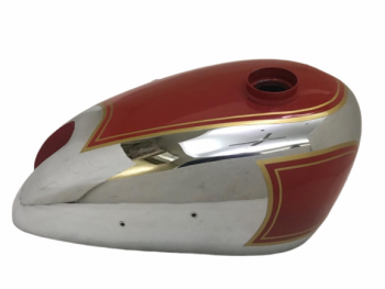 MATCHLESS G3L 3 GALLON RED PAINTED CHROME FUEL TANK |Fit For