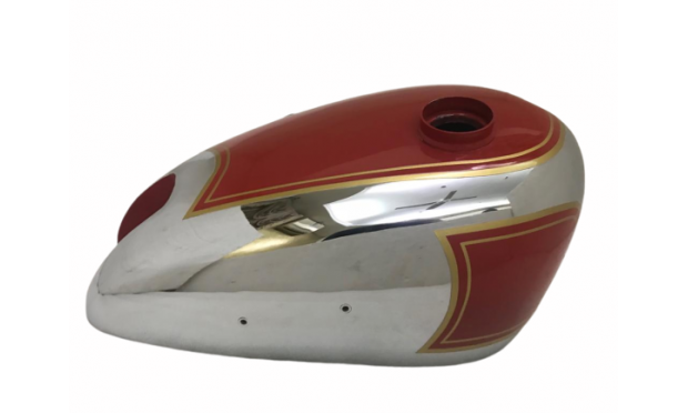 MATCHLESS G3L 3 GALLON RED PAINTED CHROME FUEL TANK |Fit For