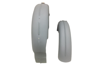 MATCHLESS FRONT & REAR MUDGUARD RAW STEEL |Fit For