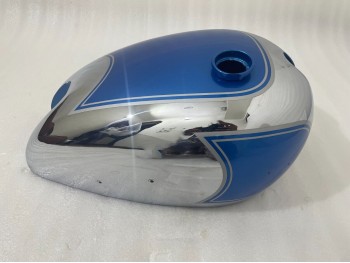 MATCHLESS AJS TWIN G9 G12 BLUE PAINTED CHROME PETROL TANK |Fit For