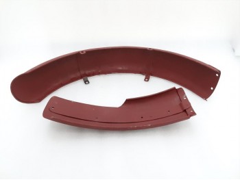 MATCHLESS G3L AJS 16M MILITARY MODEL MUDGUARD SET WITH STAYS RAW|Fit For