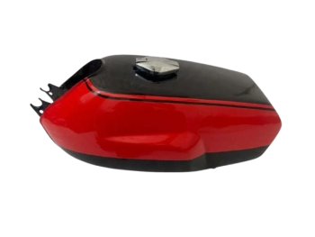 Fit For Moto Guzzi Le Mans Lemans MK2 Red & Black Painted Steel Fuel Tank + Cap
