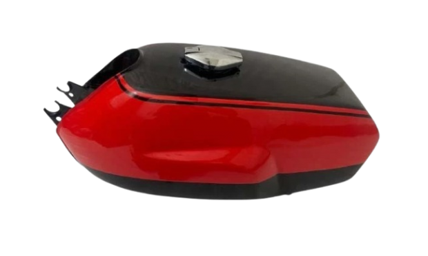 Fit For Moto Guzzi Le Mans Lemans MK2 Red & Black Painted Steel Fuel Tank + Cap
