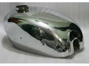 Panther 600cc Sloper M100 M120 CHROME Petrol Tank|Fit For