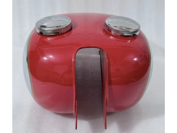 Fit For Puch 250 Tf 1952 250Cc Red Aluminium Petrol Fuel Tank Without Cap