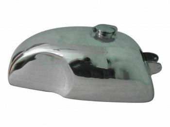 ROYAL ENFIELD CAFE RACER ALUMINUM GAS FUEL PETROL TANK WITH MONZA CAP |Fit For