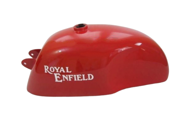 ROYAL ENFIELD CAFE RACER BRIGHT RED PAINTED GAS FUEL TANK, TRIUMPH |Fit For