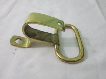 Royal Enfield Brass Plated Side Handle With Hook |Fit For