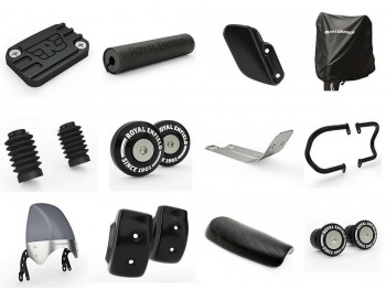 Royal Enfield Interceptor 650 Accessory Products Combo Pack 12 Items|Fit For
